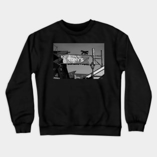 Redondo Beach Pier Wharf Entering Crewneck Sweatshirt